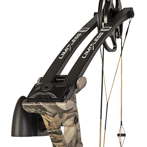 Bear Archery Dual Cam Compound Bow with Accessories- God's Country