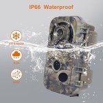 XJwecavi Trail Camera 32MP Night Vision HD