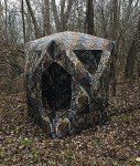 JM Rusk Extra Tall Hunting Blind for 2-3 People