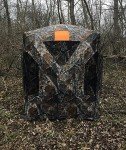 JM Rusk Extra Tall Hunting Blind for 2-3 People