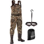 OXYVAN Realtree MAX5 Camo Duck Hunting Chest Waders