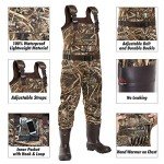OXYVAN Realtree MAX5 Camo Duck Hunting Chest Waders