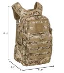 SOG Camo Tactical Backpack - One Size