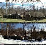 WOSPORTS Trail Camera 36MP 4K Motion Activated Night Vision