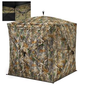 TIDEWE 270° See Through Hunting Blind, Portable Camo