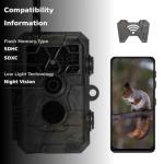 Meidase P80 Pro Trail Camera with WiFi & Bluetooth