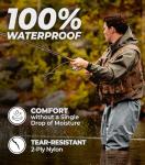 Foxelli Waterproof Chest Waders for Men & Women