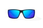Bajio Sunglasses Beach Frame Black with Blue Mirror