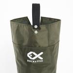 Green Duck and Fish Hip Wader Boots with Cleats