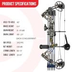 Sanlida Archery Dragon X8 RTH Compound Bow Package