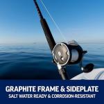 Penn Warfare Inshore/Nearshore Fishing Reel, HT-100 Star Drag