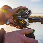 Piscifun Alijoz Baitcaster Fishing Reel, 300 Size Aluminum Frame