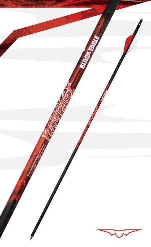 Black Eagle Rampage Fletched Arrows - 6 Pack