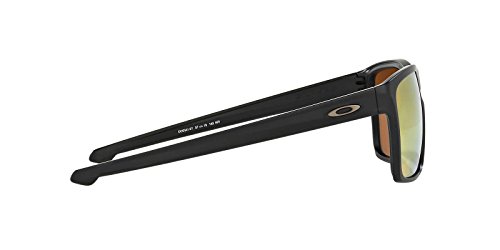 Oakley Men's OO9341 Sliver XL Sunglasses, Black/24K Iridium