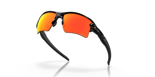 Oakley Flak 2.0 XL Sunglasses, Polished Black/Ruby Polarized