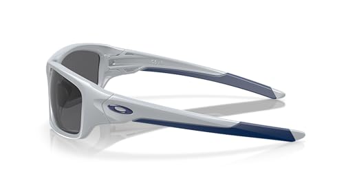 Oakley Men's Valve Rectangular Sunglasses, Matte Fog/Grey