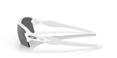 Oakley Flak 2.0 XL Sunglasses, White/Prizm Black Polarized