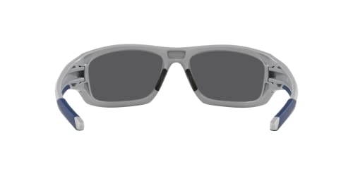 Oakley Men's Valve Rectangular Sunglasses, Matte Fog/Grey