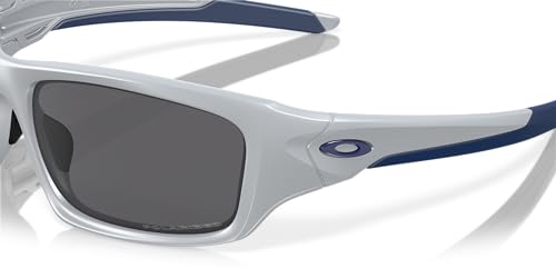 Oakley Men's Valve Rectangular Sunglasses, Matte Fog/Grey