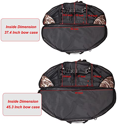 SOPOGER Archery Compound Bow Soft Carry Case Target Practice
