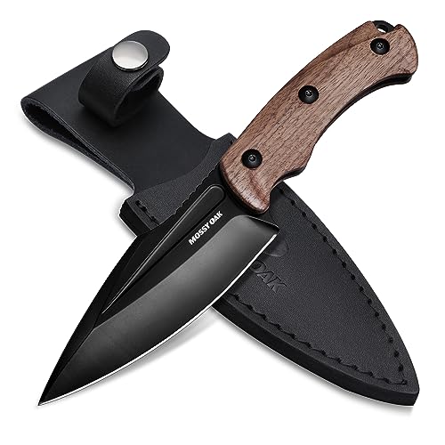 Mossy Oak Fixed Blade Knife for Survival, Camping, Hiking