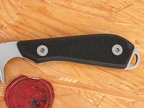 White River Backpacker Pro Hunting Knife - Black G10
