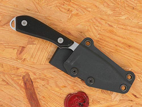 White River Backpacker Pro Hunting Knife - Black G10