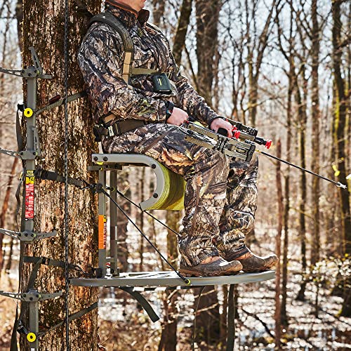 Summit Treestands Dual Axis Hang-On Treestand, Camo
