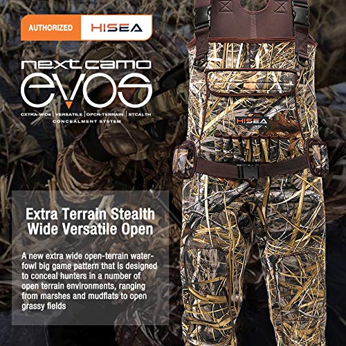 HISEA Neoprene Chest Waders with 600G Insulation