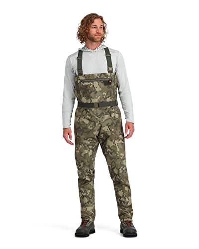 Simms Men's Tributary Stockingfoot Waders - Breathable, Waterproof - Large