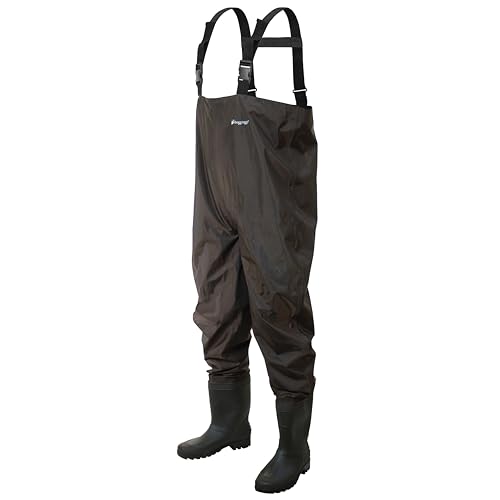FROGG TOGGS Rana II Chest Wader, Cleated/Felt