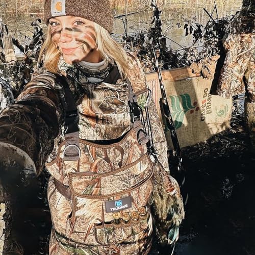 Trudave Chest Waders with Waterproof Boots for Hunting