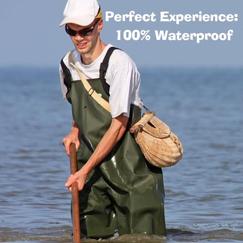 Waterproof Fishing Waders with Boots for Men Women