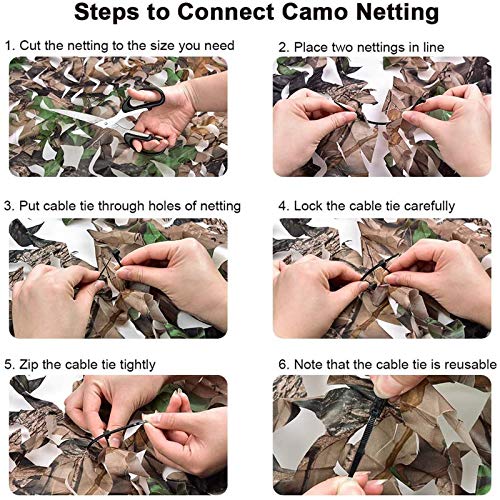 Camo Netting for Hunting, Camping, Shooting, Photography, Outdoor