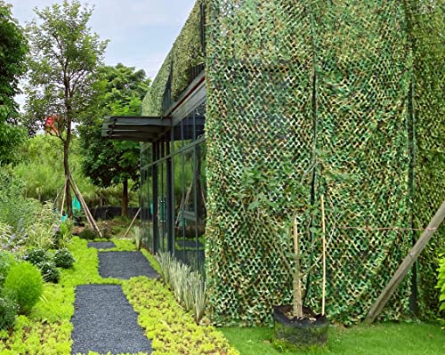 Woodland Camo Netting for Hunting Blind, Camping, Airsoft