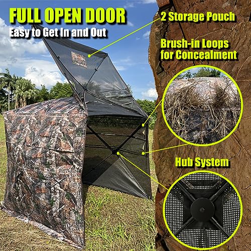 360 Degree See Through Hunting Blind for Deer Turkey