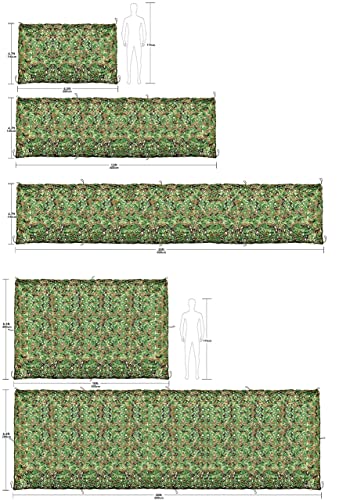 Woodland Camo Netting for Hunting Blind, Camping, Airsoft