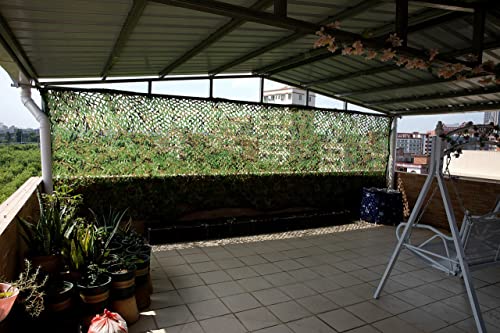 Woodland Camo Netting for Hunting Blind, Camping, Airsoft