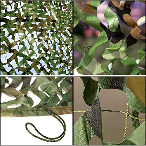 Woodland Camo Netting for Hunting Blind, Camping, Airsoft