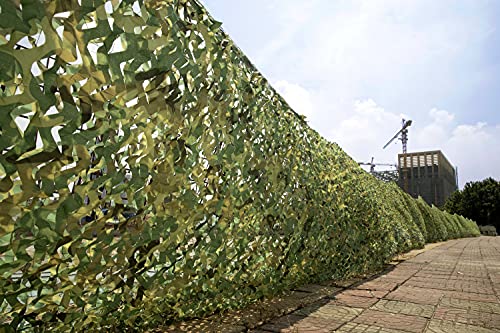 Woodland Camo Netting for Hunting Blind, Camping, Airsoft