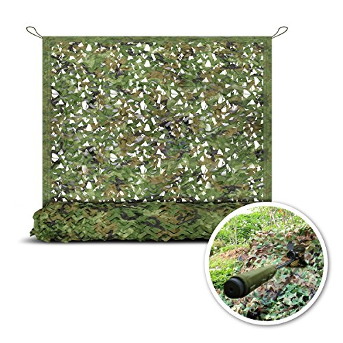 DUNCHATY Camo Netting for Hunting Blinds, Camping, 10x5ft