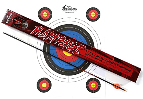 Black Eagle Arrows Rampage Fletched 2" Vanes 6-Pack