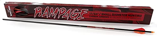 Black Eagle Arrows Rampage Fletched 2" Vanes 6-Pack