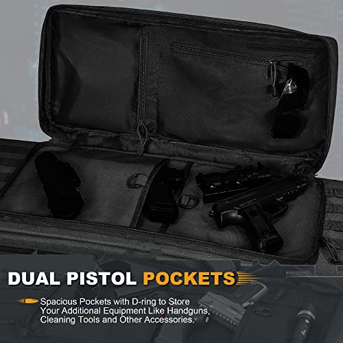 PERFBAGS 42" Soft Double Rifle Backpack for Hunting