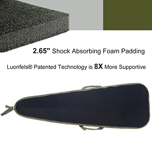 Luonfels 52" Shotgun Case with Thick Padding, Adjustable Strap