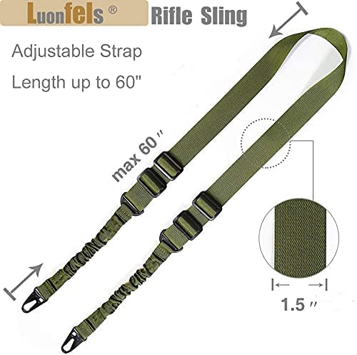 Luonfels 52" Shotgun Case with Thick Padding, Adjustable Strap