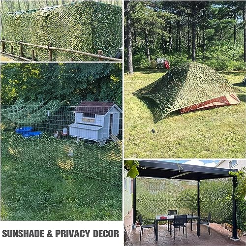 iunio Camo Netting Roll for Hunting and Party