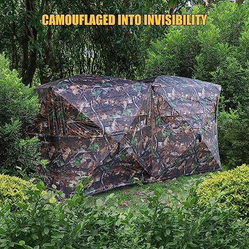 WASAGUN 270° See Through Hunting Blind for 5-6 People