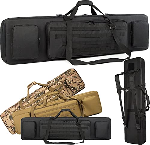 Gandis Double Soft Rifle Case Gun Bag Black