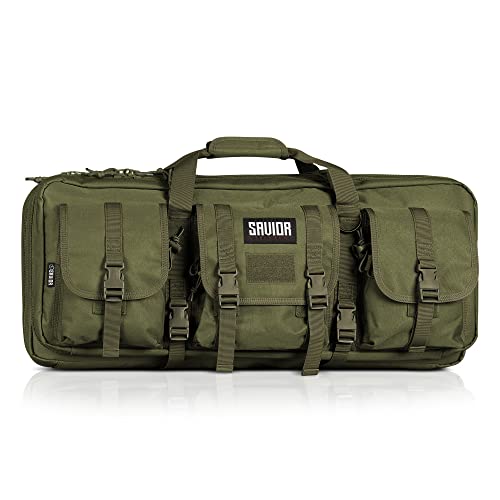 Savior Equipment American Classic Double Gun Case, Olive Green